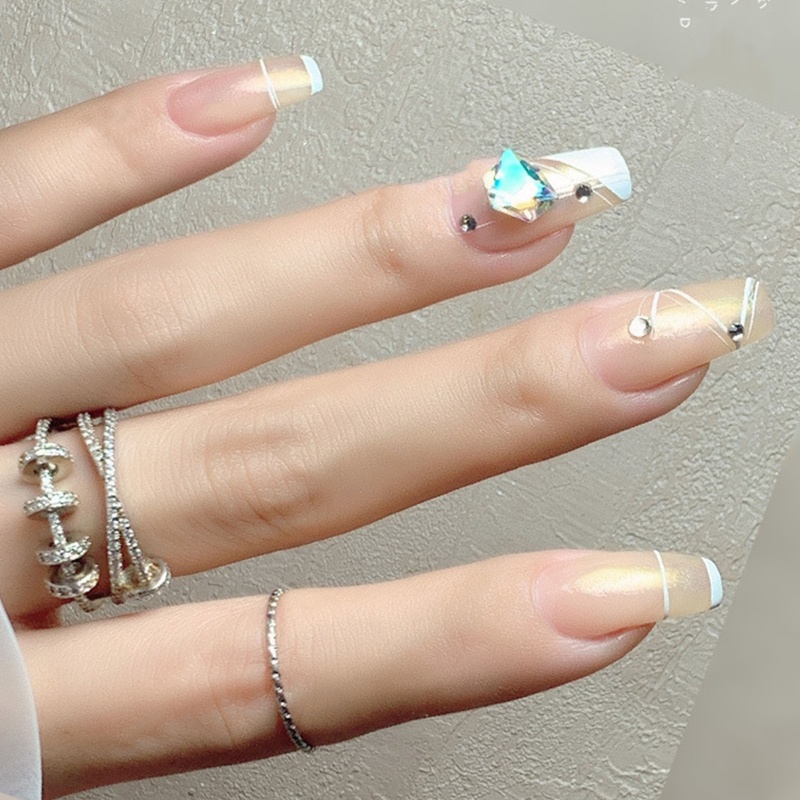Pepa Đá 3d Lấp Lánh Trang Trí Móng Tay Nghệ Thuật