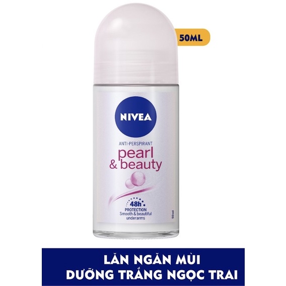 Lăn Nivea Pearl &amp; Beauty Ngọc trai