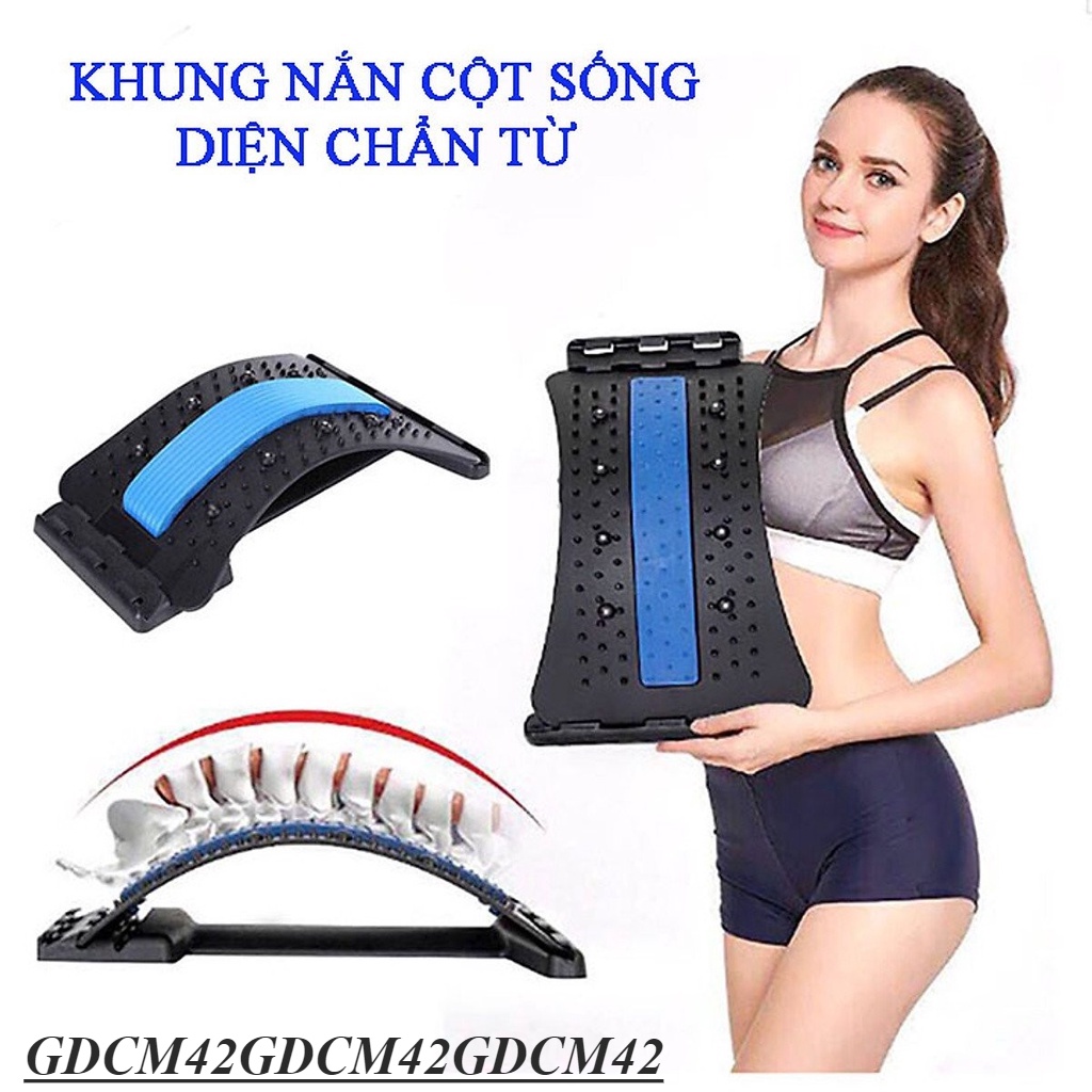 Khung Niền lưng nắn chỉnh cột sống tập lưng bụng Dụng Cụ Massage Hỗ Trợ Tập Lưng, Cổ, Vai, Gáy Dây Tummy Tập Bụng |GD42