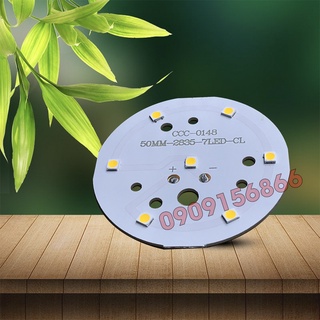 Đèn led vỉ tròn 7W chạy qua chấn lưu