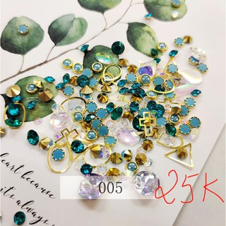 set đá charm trang trí móng tay