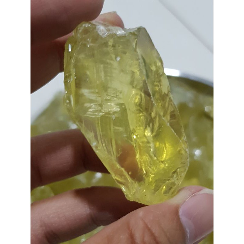 Thach anh vàng thô Bra zil dùng trong thanh tẩy bài Tarot, thiền định, phong thủy | BigBuy360 - bigbuy360.vn