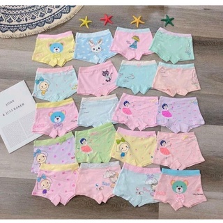 Sét 3 quần chíp đùi bé gái cotton cao cấp