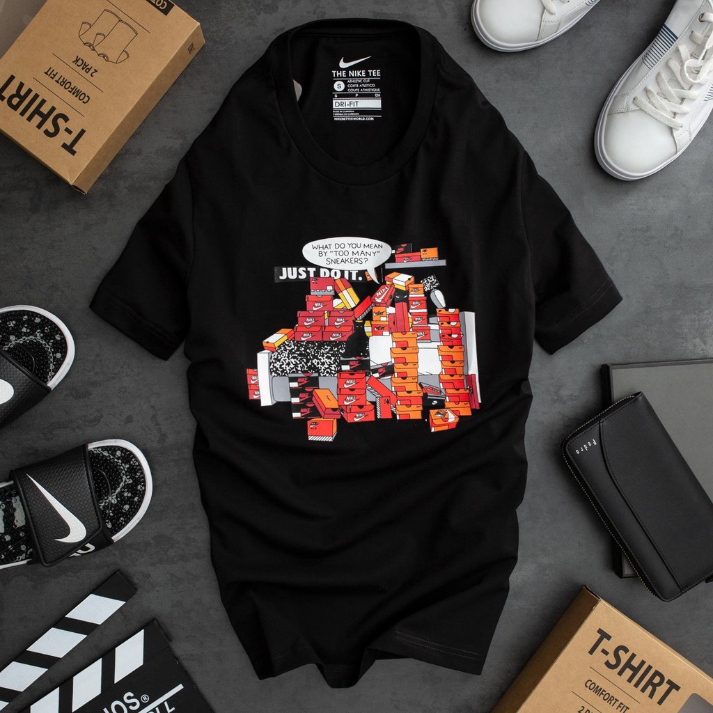 Áo Thun NICE Nam Nữ Chính Hãng 100% Cotton Họa Tiết 01