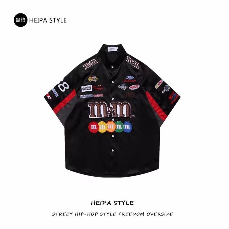 Áo Thun Tay Ngắn Phong Cách Hip Hop Thời Trang Mùa Hè Cho Nam