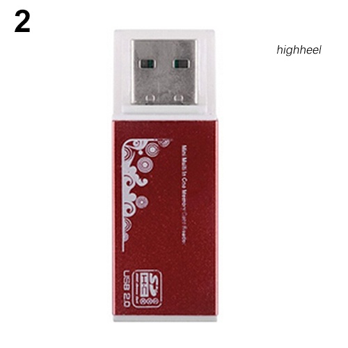 Đầu Đọc Thẻ Nhớ Usb 2.0 Tất Cả Trong 1 Cho Micro Sd Sdhc Tf M2 Mmc Ms Pro Duo