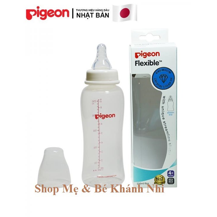 Bình sữa Pigeon Streamline 250ML - Bình Sữa Pigeon Cho Bé