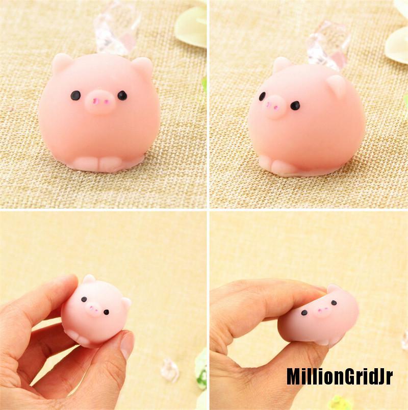 Đồ Chơi Squishy Hình Con Heo Mochi