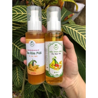 Sữa rửa mặt hữu cơ bơ nghệ gấc chai 100 ml
