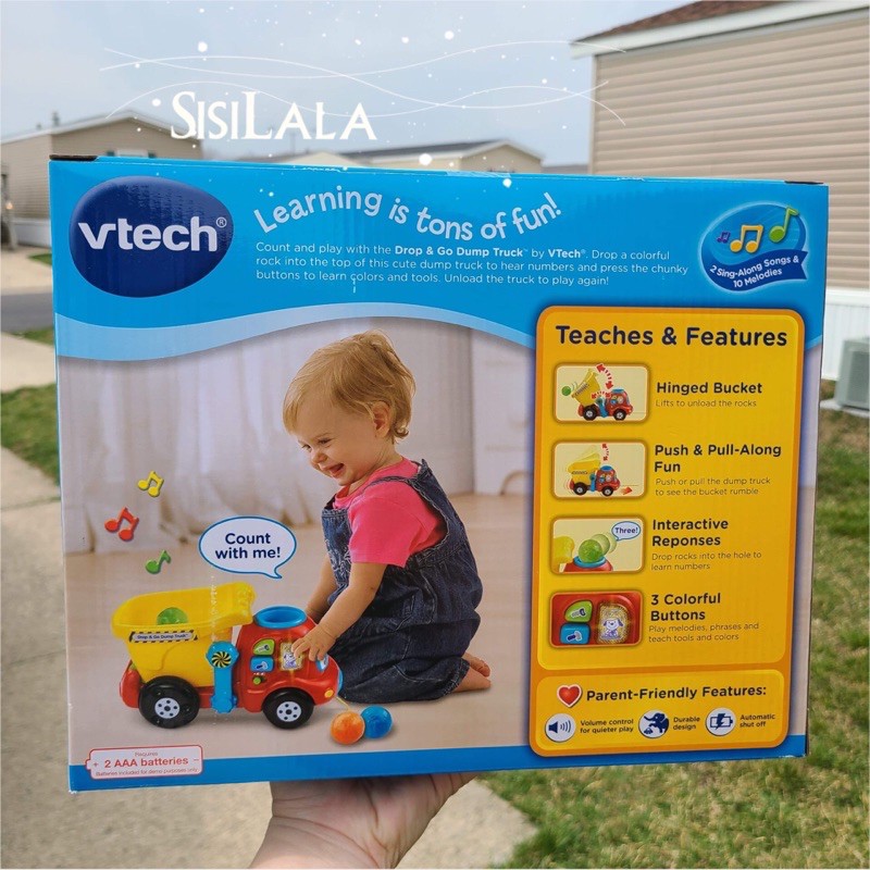 Xe tải thả banh Vtech Drop & Go Dump Truck