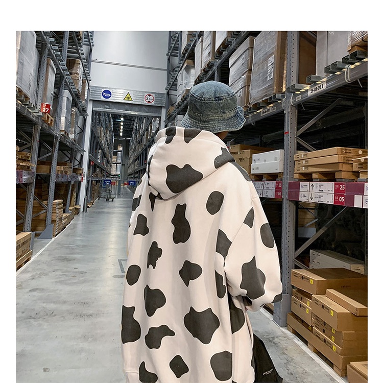 Áo Hoodie Bò Sữa Unisex nam nữ chất cotton xịn hót trend