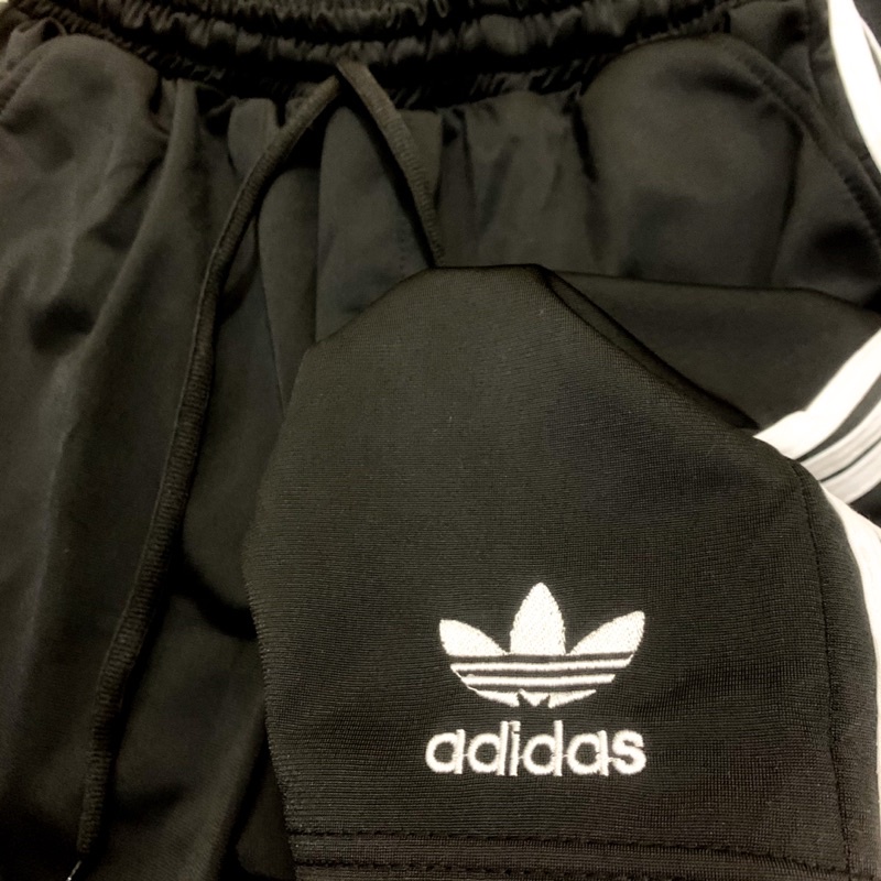 Quần Short sọc Adidas chất Polyester Basic Unisex