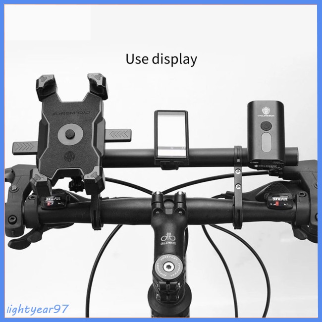 Khung Mở Rộng Đèn Pin Hai Cực Dài 30cm Gắn Tay Lái Xe Đạp / Xe Hơi