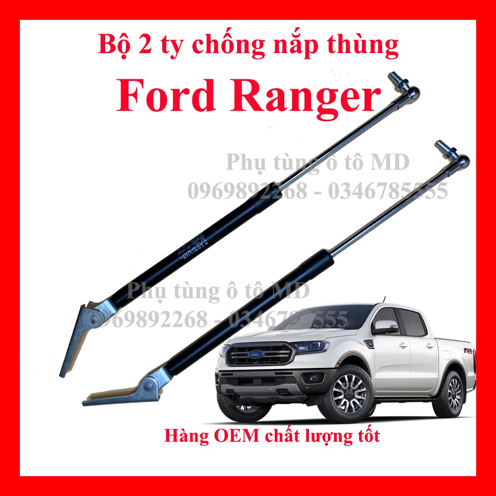 Bộ 2 Ty thủy lực chống nắp thùng Ford Ranger. Hàng OEM chất lượng tốt . Giá/1 đôi