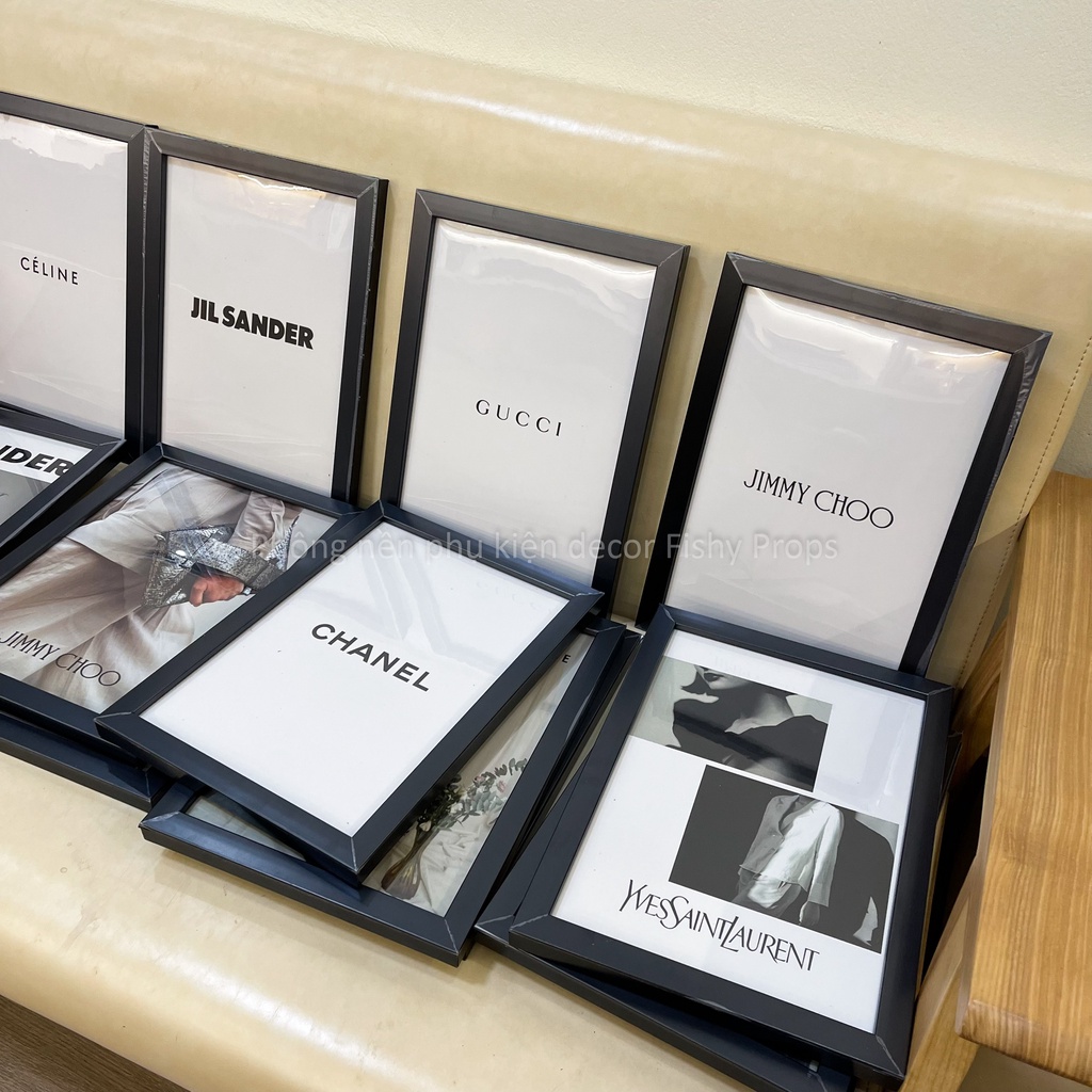 Khung Kèm Tranh Trang Trí Hình Hot Trend Thương Hiệu Đạo Cụ Chụp Ảnh Decor Nhà Cửa Hàng