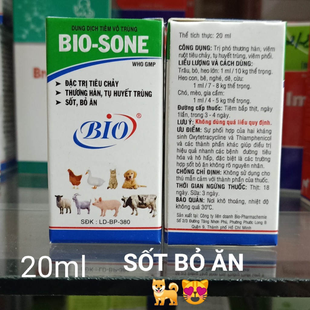 Bio Sone 20Ml - Sot Bỏ Ăn Không Rõ Nguyên Nhân