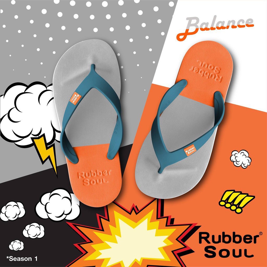Dép Thái Lan Xỏ Ngón Siêu Nhẹ RUBBER SOUL