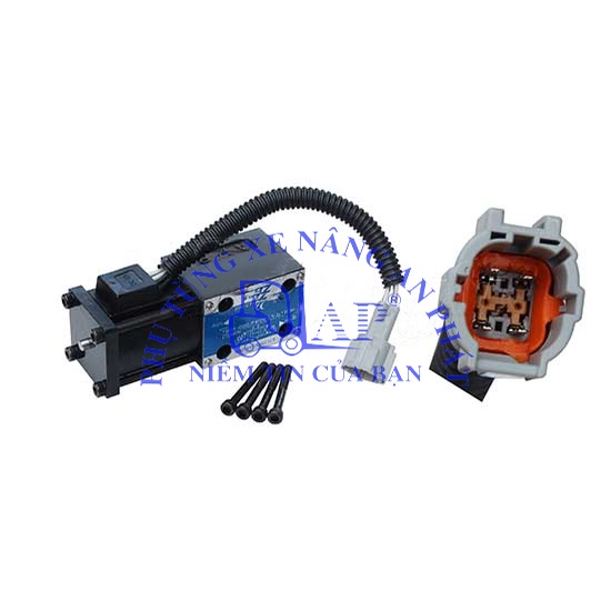 Van diện từ hộp số 12V xe nâng Mitsubishi bố bulon cố định 91A28-20010, 91A28-30010 ,FD10~35AN,FG10~35AN ,L01/L02