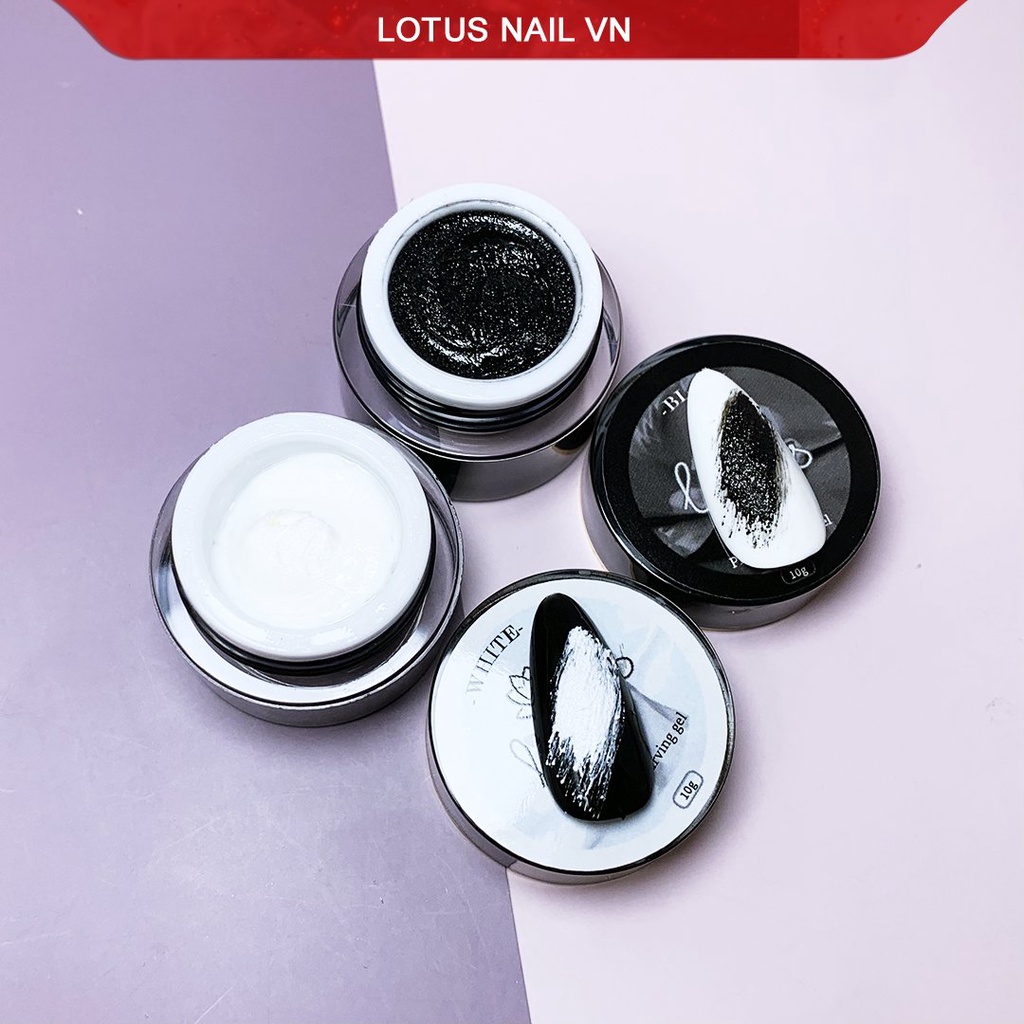 Gel xi măng Lotus trang trí móng hũ to