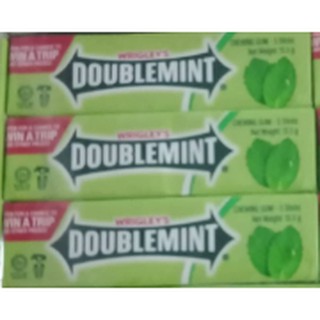 Vỉ 20 thanh Singum Doublemint (mỗi thanh 5 tép)