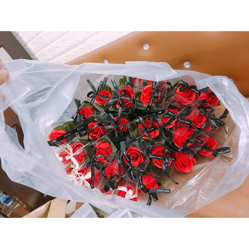Hoa sáp 1 bông,hoa làm quà tặng