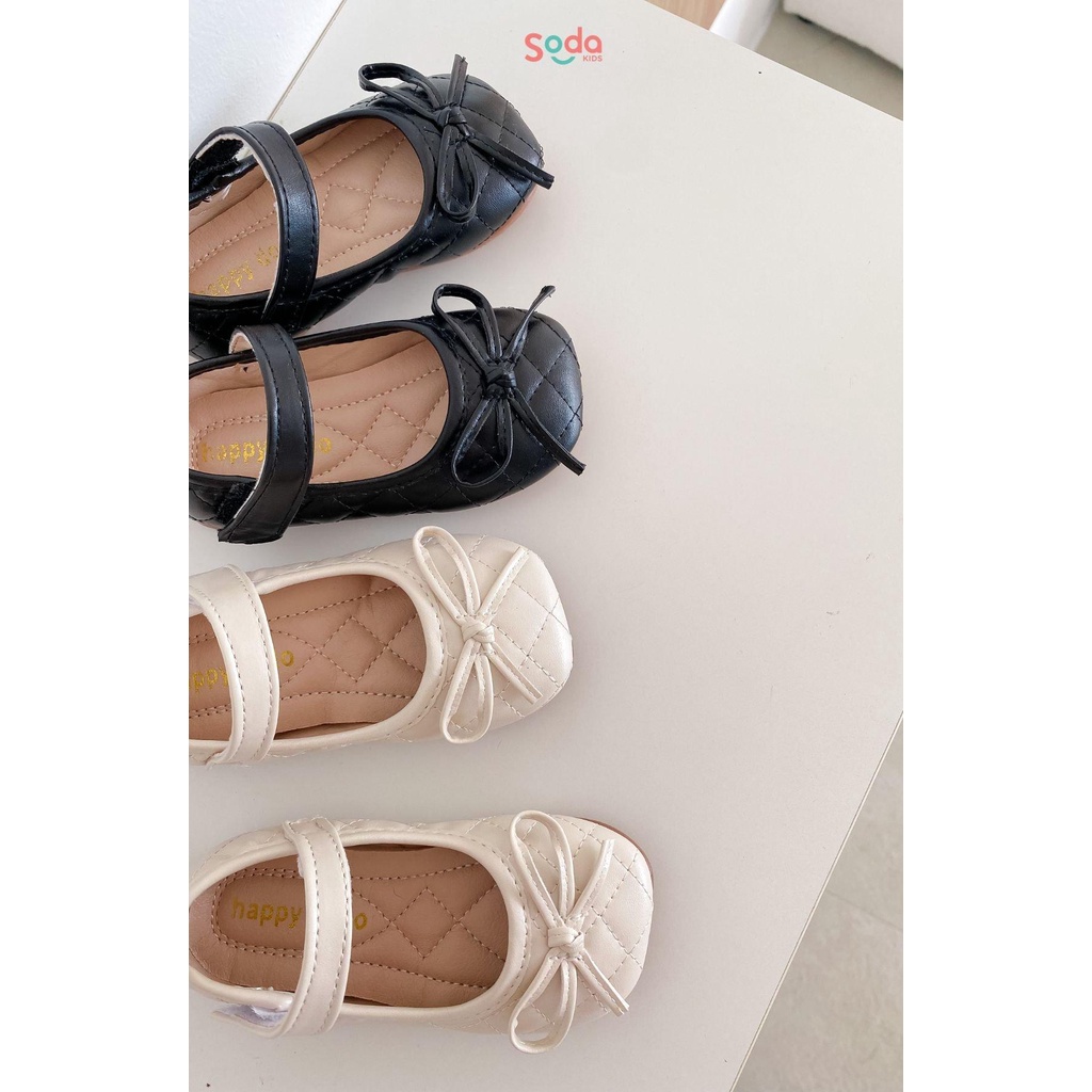 Giày búp bê cho bé gái SODA KIDS nút nơ nhiều màu
