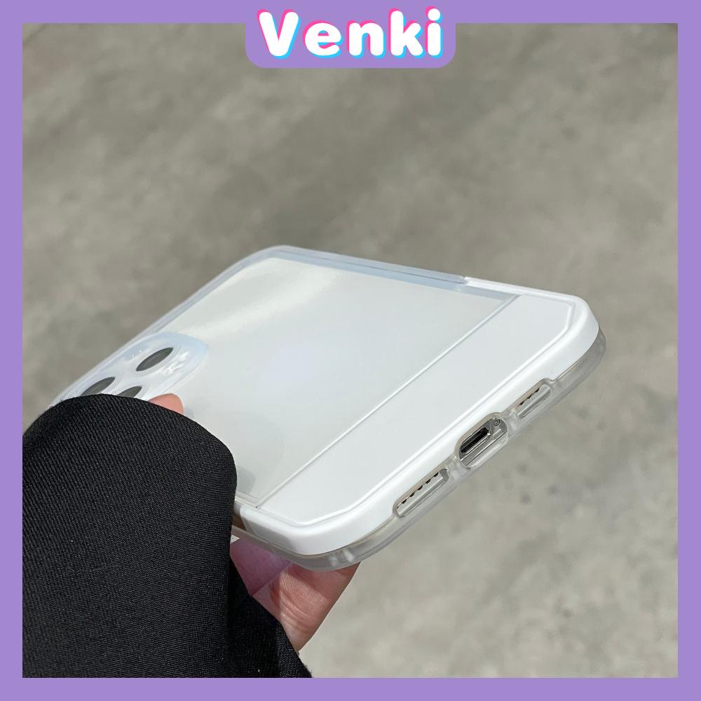 Ốp điện thoại silicon mềm màu kẹo kiểu túi khí chống sốc có nắp gập thích hợp cho iPhone 11 13 Pro Max 12 Pro Max 7 Plus