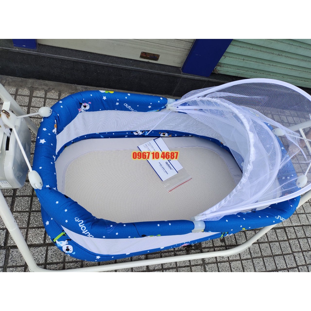 Nôi đưa điện tự động AUTORU  mẫu mới 2022 - Nôi Tự Động E1 - AUTORU - ACE1