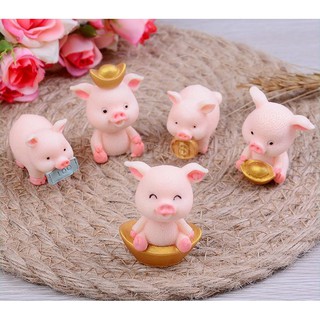 Set 5 Chú Heo Tiểu Cảnh