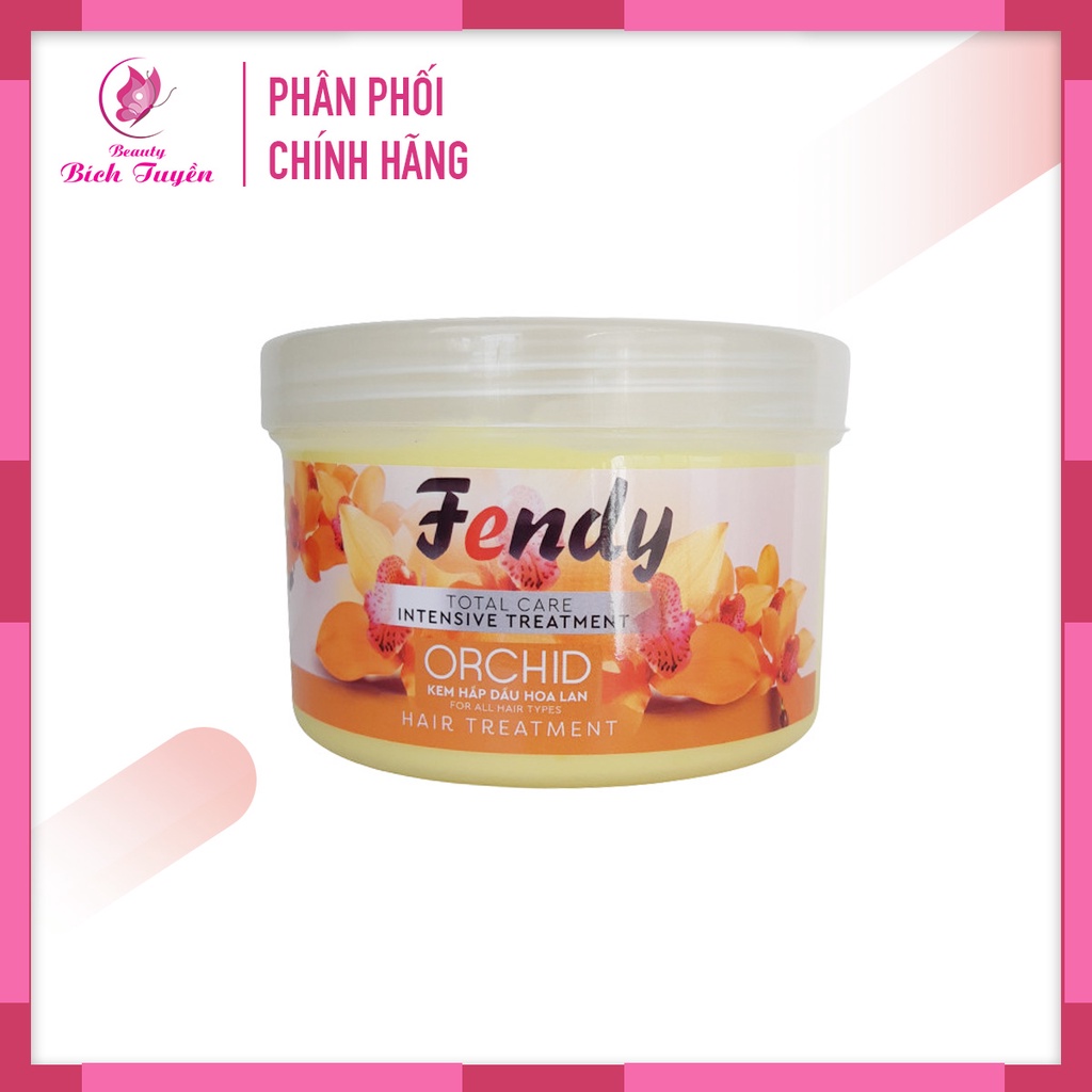 Kem Ủ Tóc Hấp Dầu FENDY Hoa Lan 500g