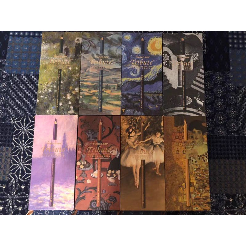 |ORDER| MARCO TRIBUTE MASTERS COLLECTION - BÚT CHÌ MÀU MARCO CHUYÊN NGHIỆP 60 / 80 MÀU
