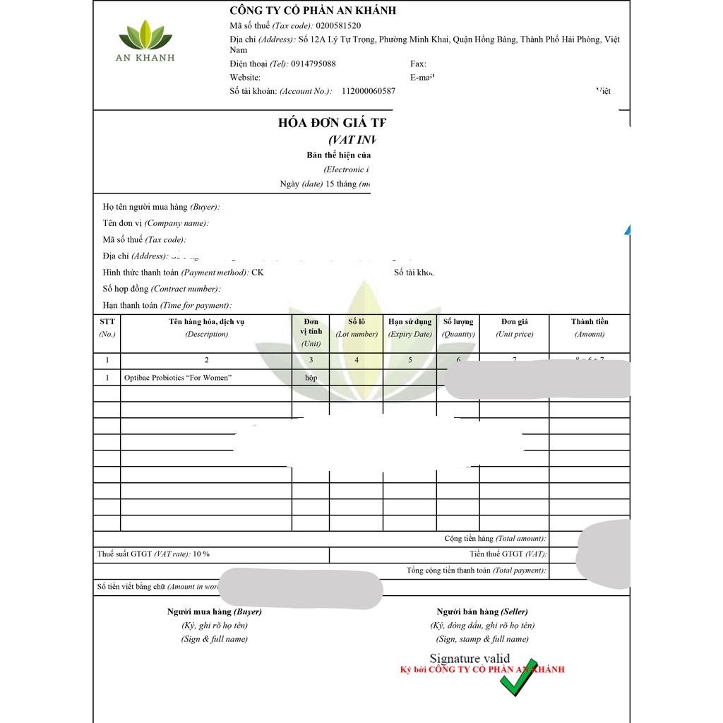 Men vi sinh Optibac probiotics for women tím UK