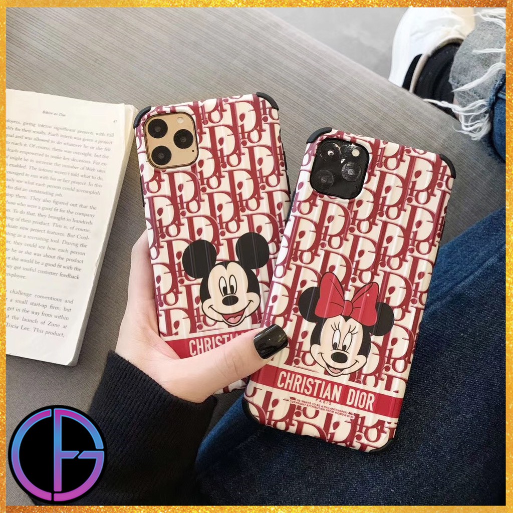 Ốp Điện Thoại In Hình Chuột Mickey / Minnie Đáng Yêu Cho Iphone 11 Pro Max Xr Xs Se 7 8 Plus | BigBuy360 - bigbuy360.vn
