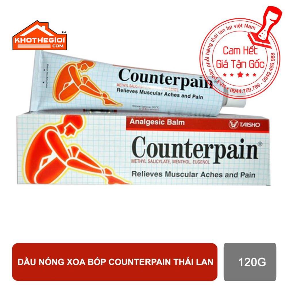 Dầu nóng xoa bóp Counterpain thái lan 120g