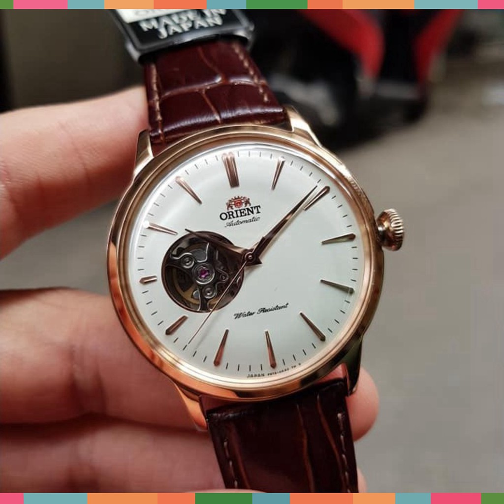 Mã Sản Phẩm Orient Bambino Open Heart 2018 RA-AG0001S00C