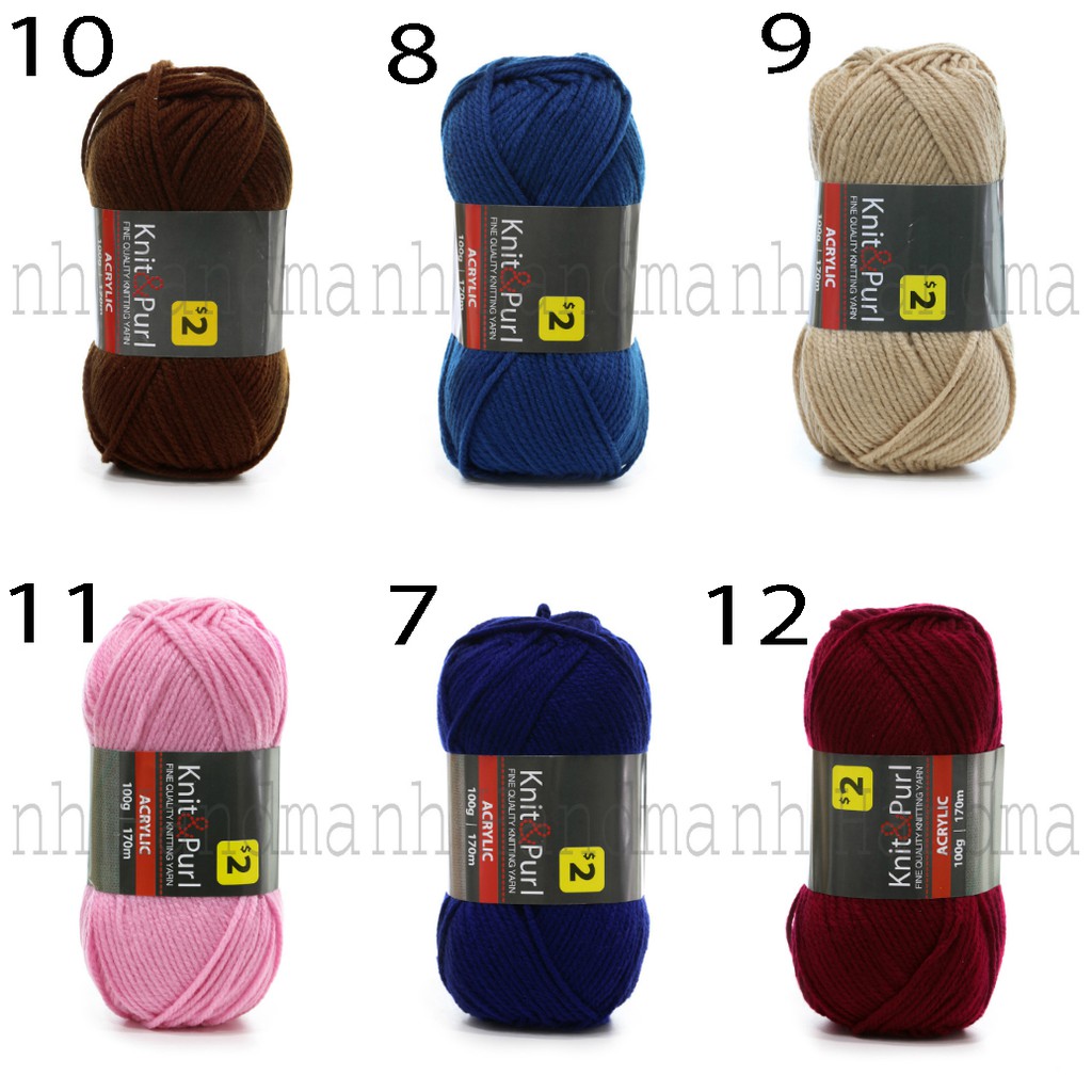 Cuộn Len KNIT PURL ACRYLIC