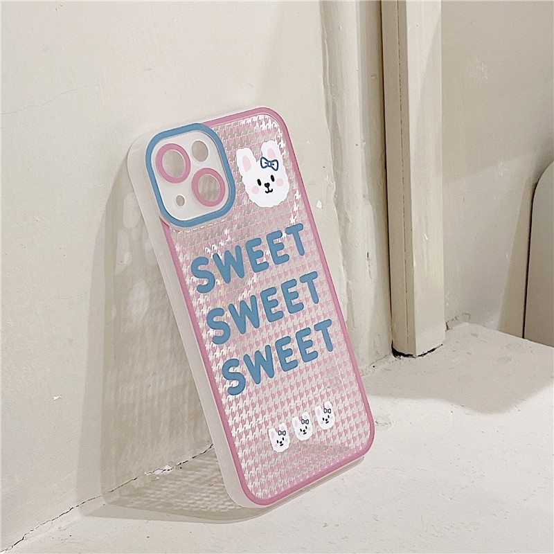 Ốp lưng iphone Ốp Điện Thoại Trong Suốt In Chữ Tiếng Anh Hoạt Hình Cho Iphone 13Promax xr xsmax Apple XS/7/8PLUS/PRO/MAX Dinuo case