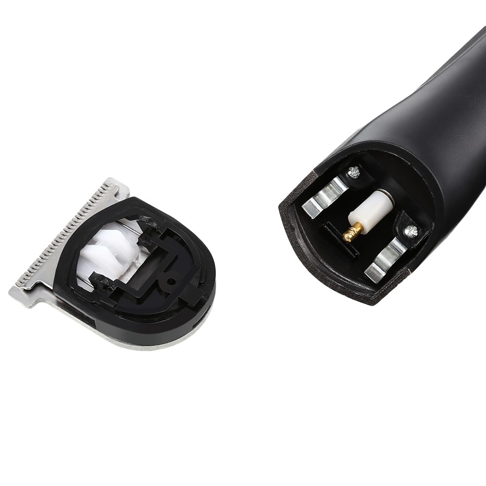 Tông đơ cắt tóc Kemei KM-418 thiết kế 3 lược cắt với điện áp 110-240V và phích cắm EU