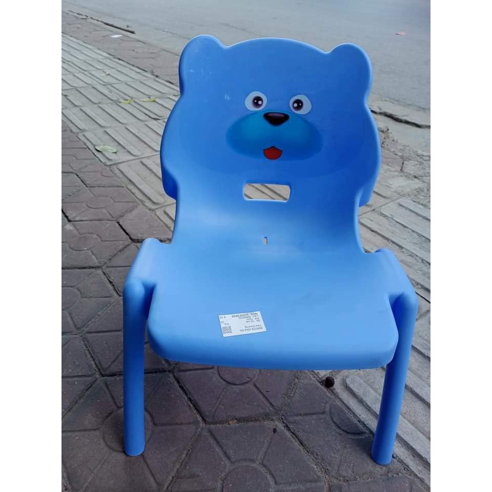 Ghế nhựa mầm non hình thú Duy Tân