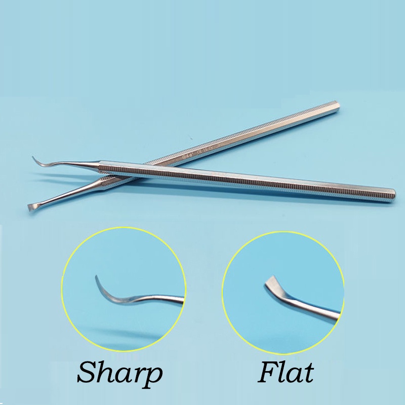 [Hàng mới về] Dụng cụ loại bỏ lớp dán veneer bằng thép không gỉ chuyên dụng cho nha khoa