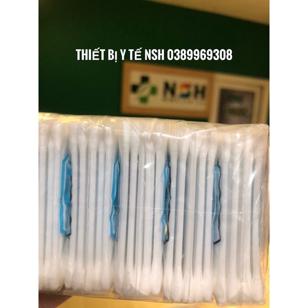 ❤️Que Tăm bông vệ sinh ngoáy tai mũi trẻ em người lớn SOFTTANA