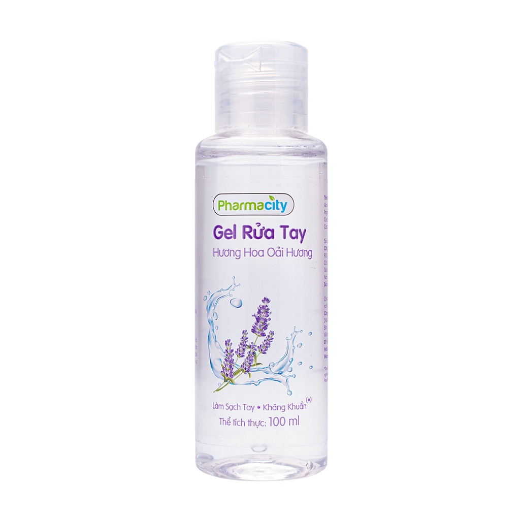 PMC Gel rua tay 100ml Tra Xanh/Lavender