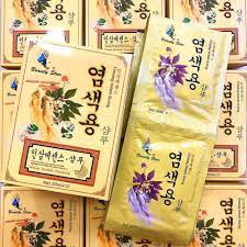 Dầu Gội Đen Tóc Nhân Sâm Ginseng Instant Dyeing 30 Ml (Gói)