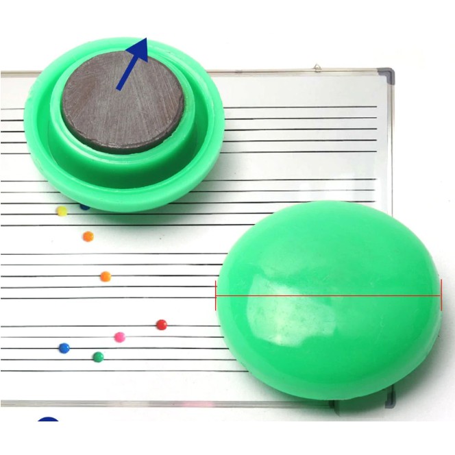 Combo 10 Viên Nam Châm Tròn Dán Tủ Lạnh, Hít Tủ Lạnh Nhiều Màu Mini Dễ Thương ,Lưu Những Ghi Chú Qua Giấy note