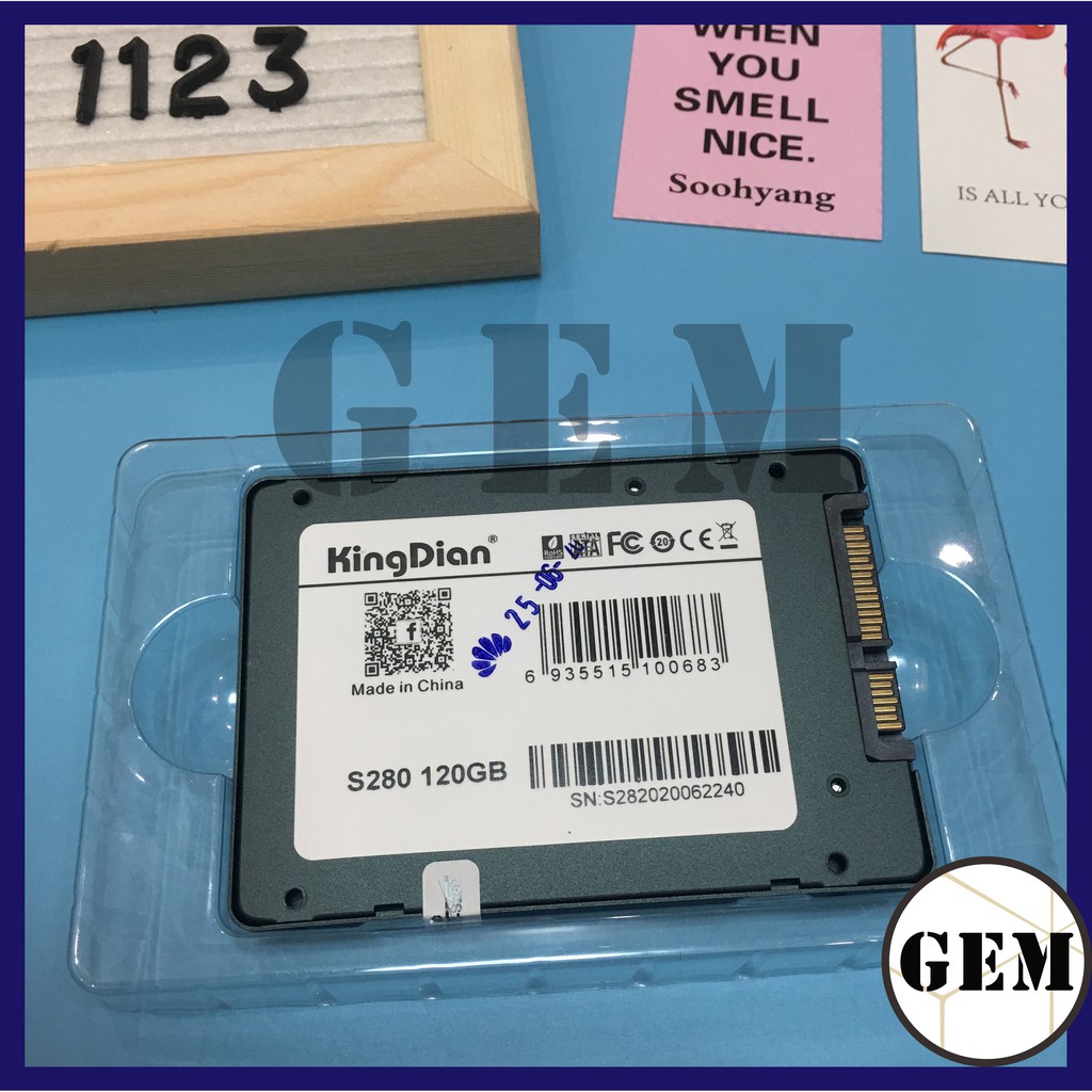 [Rẻ Vô Địch] SSD KingDian S280 120G - Bảo Hành 36 Tháng