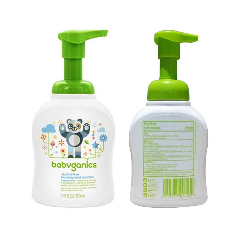 Nước Rửa Tay Khô Babyganics USA 50ml và 250ml