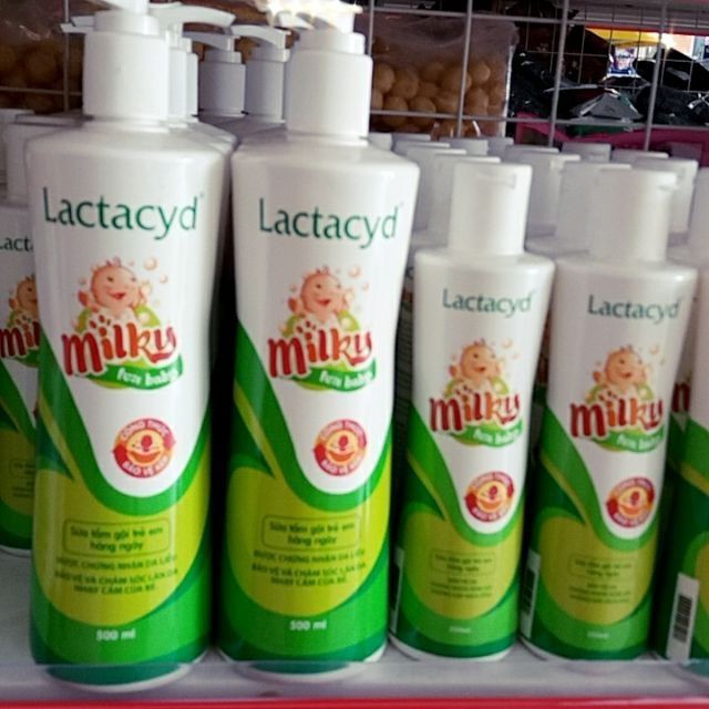 Sữa Tắm Gội Latacyd Milky💖FREESHIP💖Sữa Tắm Gội An Toàn Cho Bé