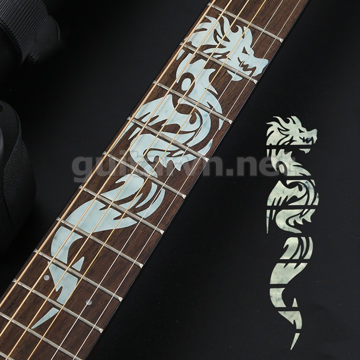 Miếng dán cần đàn guitar hình rồng