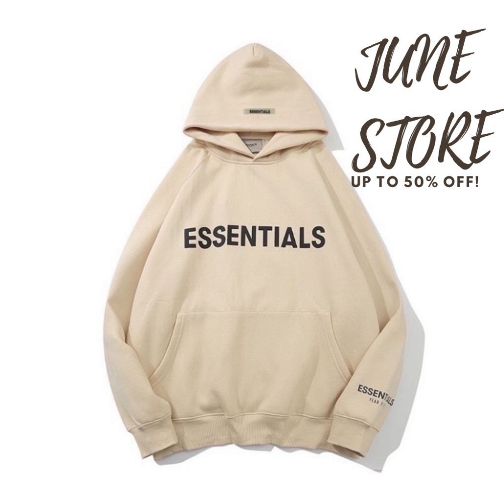 Áo hoodie essentials nỉ bông Cotton Dày Dặn POCAHOUSE | BigBuy360 - bigbuy360.vn