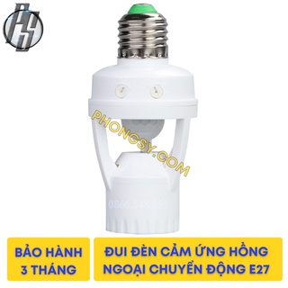 Đui Đèn Cảm Ứng QY-E27-01